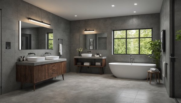 Béton ciré pour salle de bain : avantages et conseils pratiques