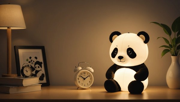 Adoptez la veilleuse panda : confort apaisant pour votre enfant