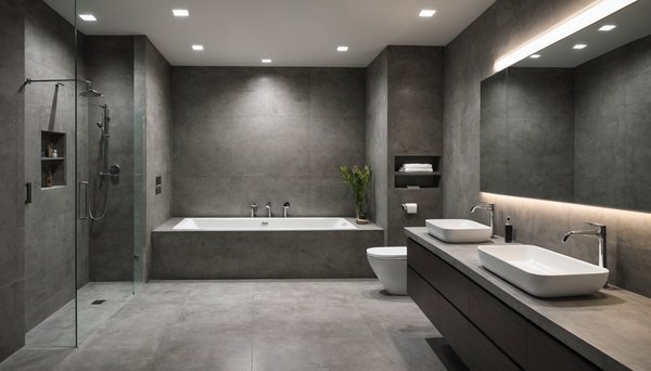 Béton ciré salle de bain : tout ce qu'il faut savoir